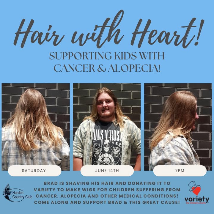 Featured image for “Variety Hair With Heart Challenge: Supporting Brad at Harden Country Club”