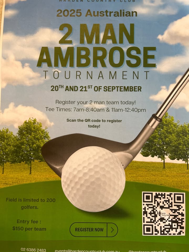 Featured image for “2025 Ambrose Event: Harden Country Club Fully Booked!”