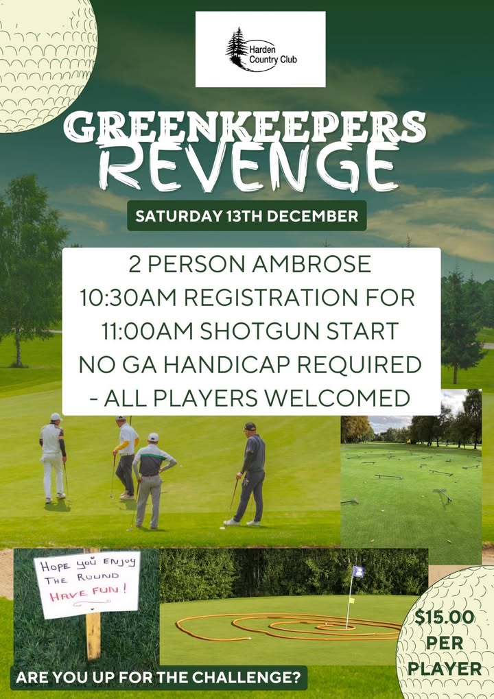 Featured image for “Greenkeepers Revenge: Fun Challenge at Harden Country Club”