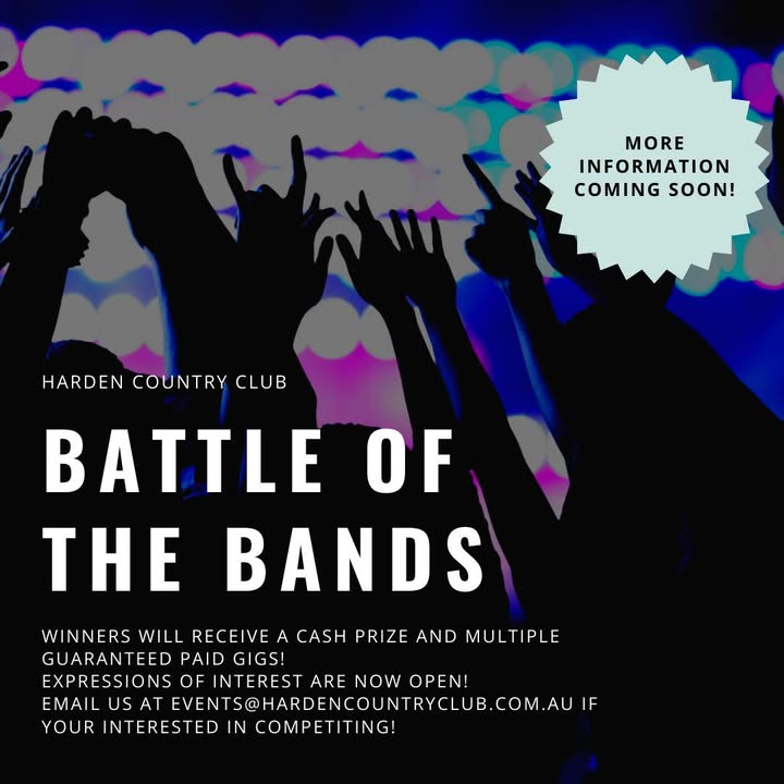 Featured image for “Battle of the Bands at Harden Country Club”
