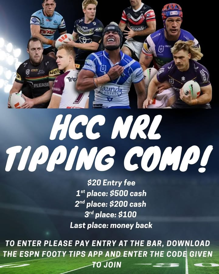 Featured image for “NRL Tipping Competition at Harden Country Club”