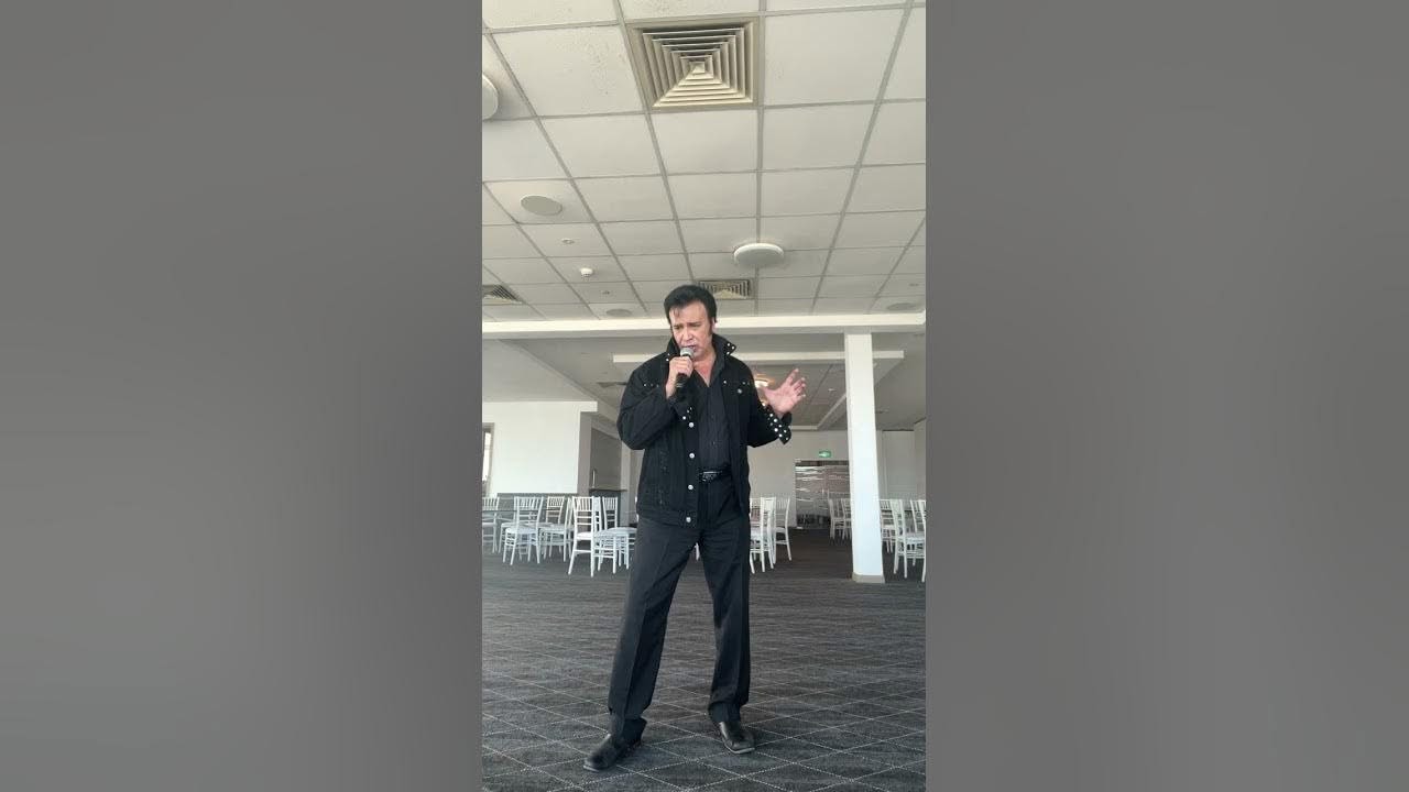 Featured image for “Steve King as Elvis at Harden Country Club”