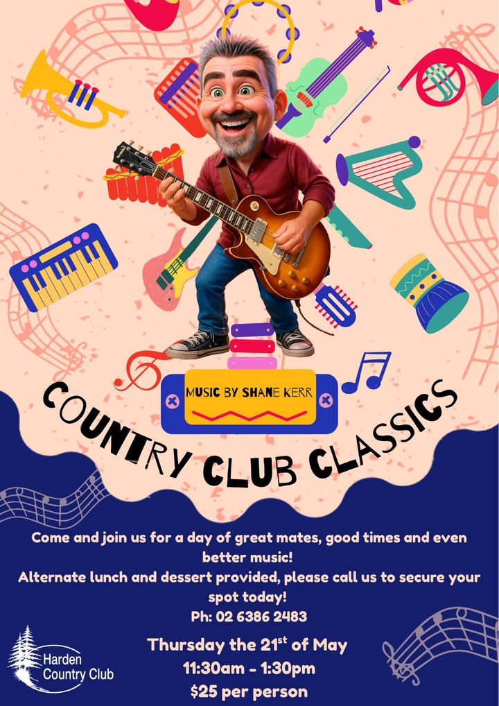 Featured image for “Shane Kerr Live at Harden Country Club”