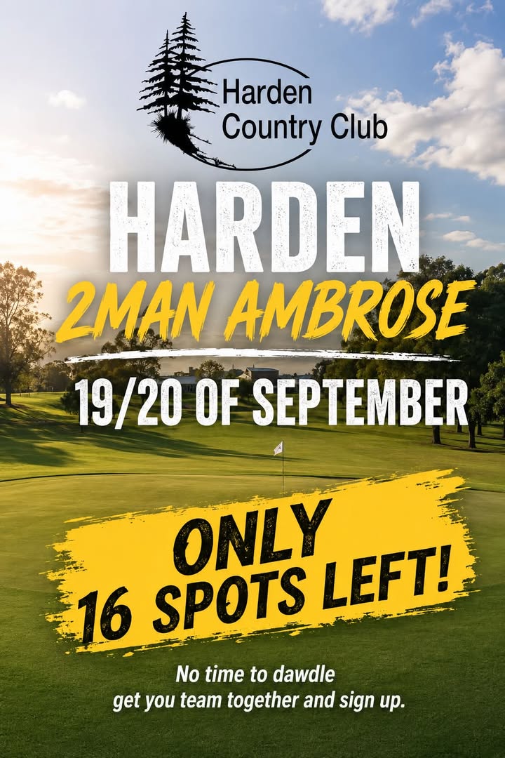 Featured image for “Join the 2-Man Ambrose at Harden Country Club: Limited Spots Available!”