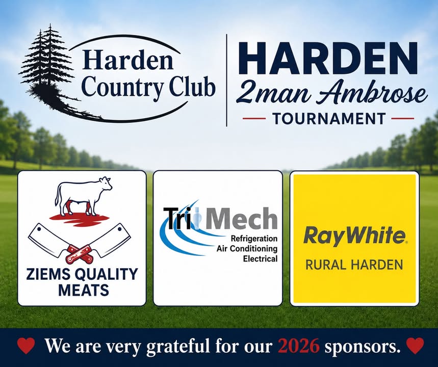 Featured image for “2026 Harden 2man Ambrose Tournament Sponsors Announced”
